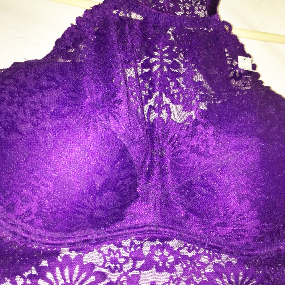 New! Victoria’s Secret PINK bralette sheer lace. - Picture 4 of 6
